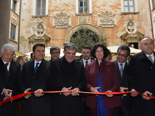 Cumhurbaşkanı Gül, Yunus Emre Enstitüsü Roma Türk Kültür Merkezi’nin Açılışını Yaptı